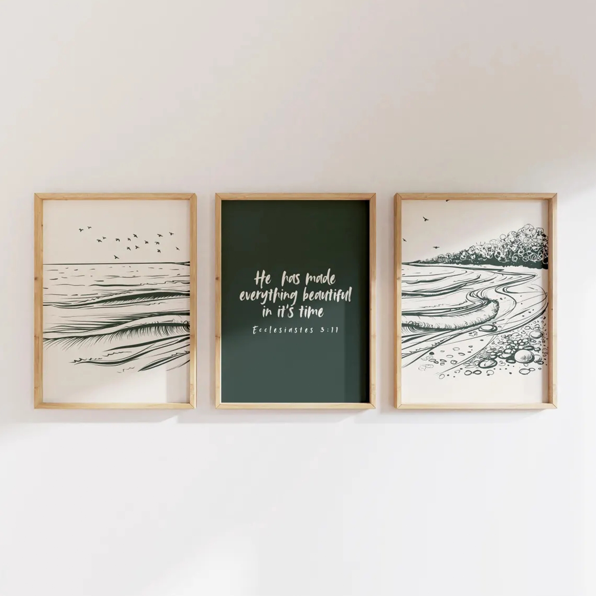 Home Decor Reviews - Minimalist Bible Verse Scripture Faith Quote