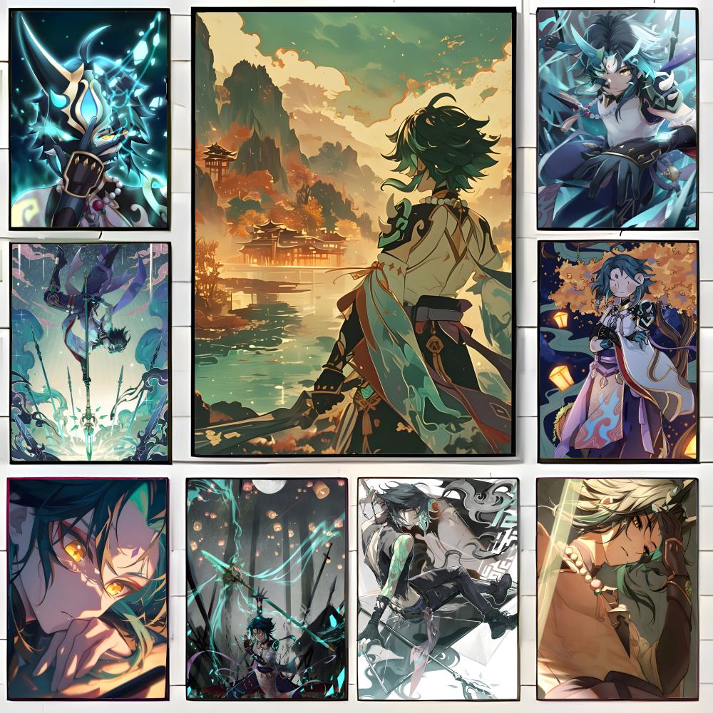 Home Decor Games Free - Game Genshin Xiao Poster Canvas Wall
