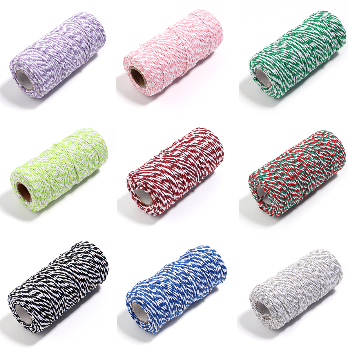 Home Decor Xmas - 100M/Roll 2mm Bakers Twine String Cotton
