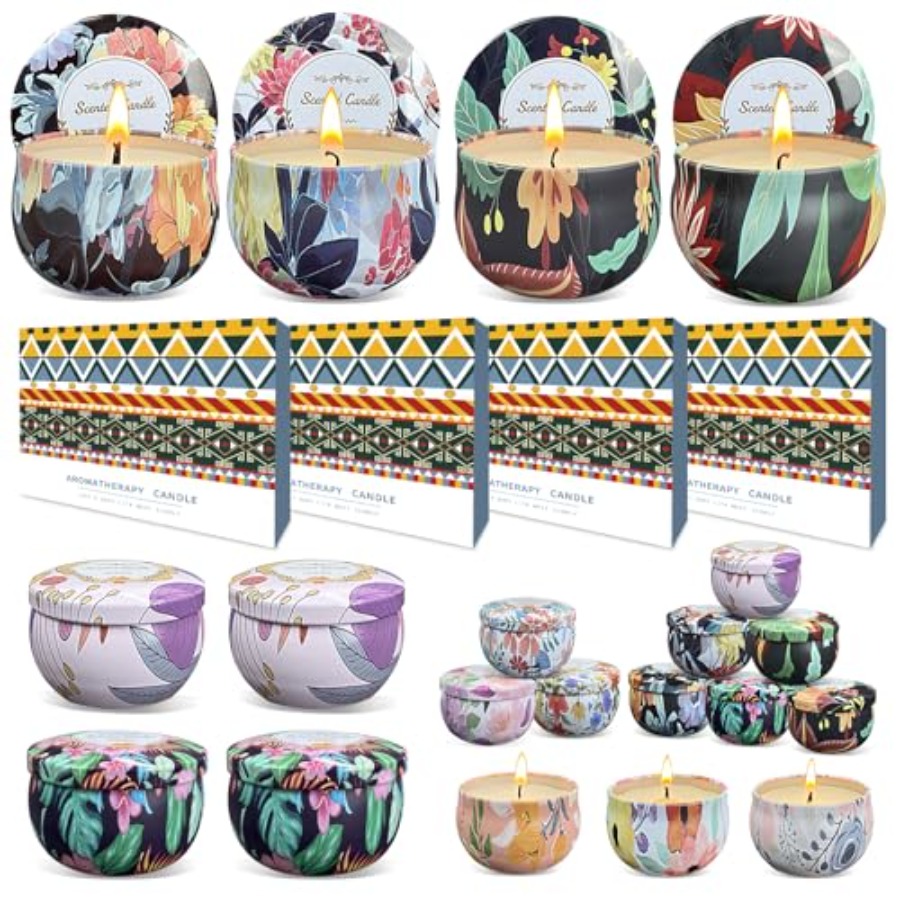 Scented Candle Set - Scented Candles Gifts Set 48 Pack