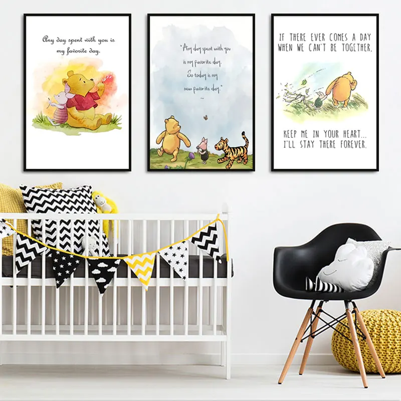 Home Decor Essentials - Disney Watercolor Winnie The Pooh Book