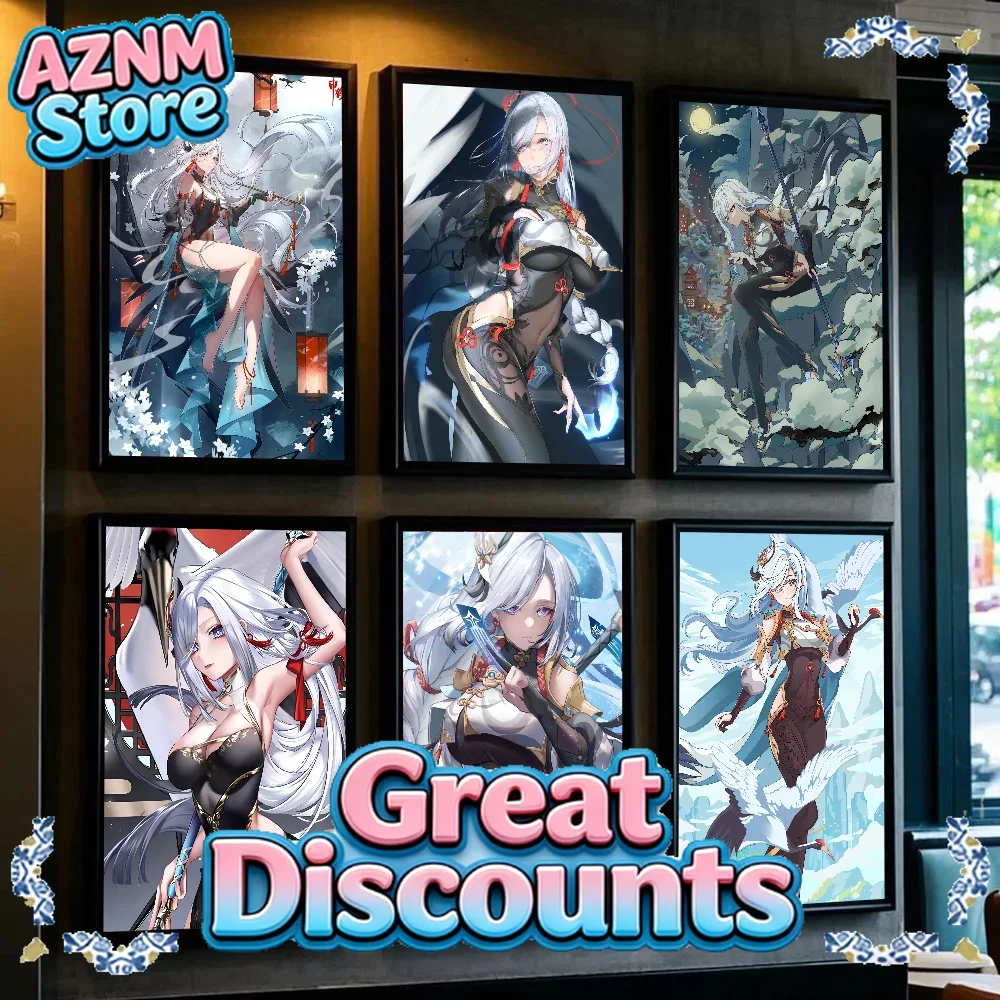 Home Decor Games Free - Game Genshin Impact Shenhe Minimalist Aesthetics