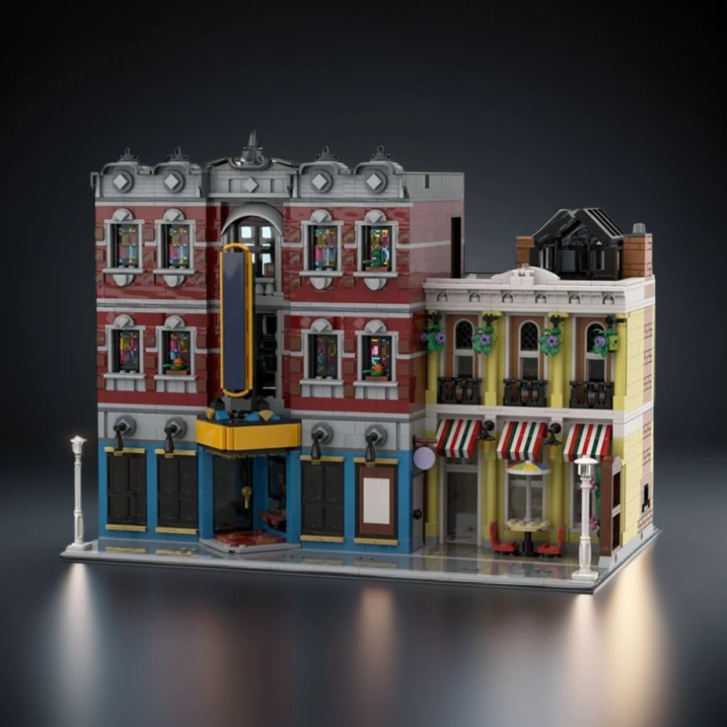 Home Decor Diy Ideas - NEW 839PCS MOC Street View Jazz