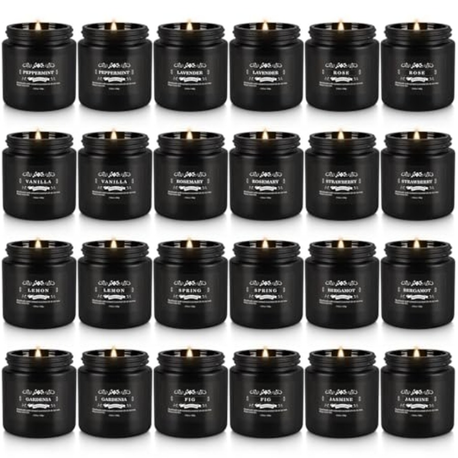 Scented Candle Set - Scented Candles Gifts Set 24 Pack