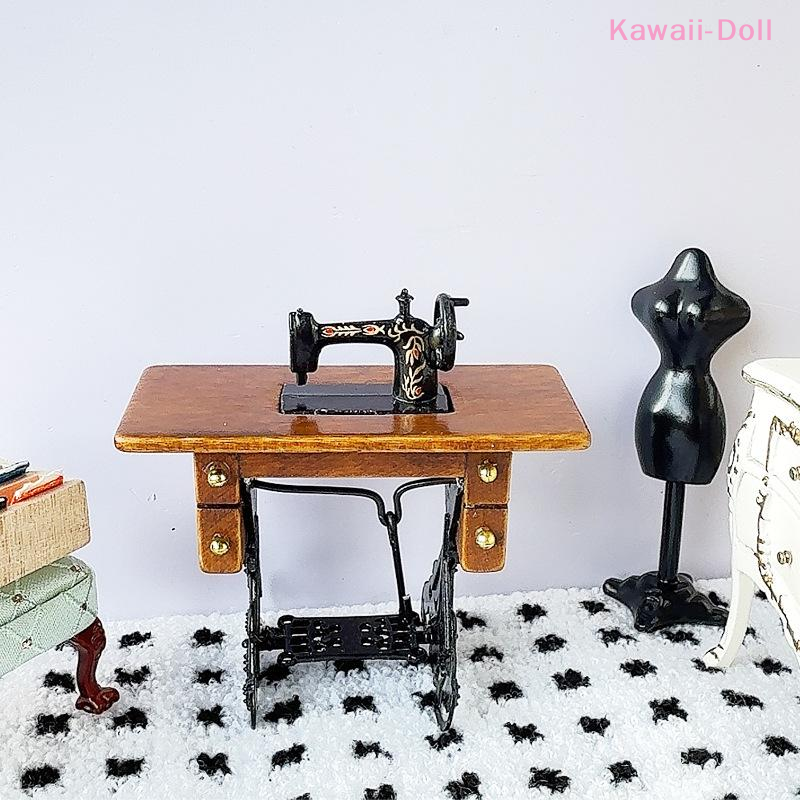 Home Decor Furniture - 1Pcs 1:12 Mini Simulation Furniture Sewing