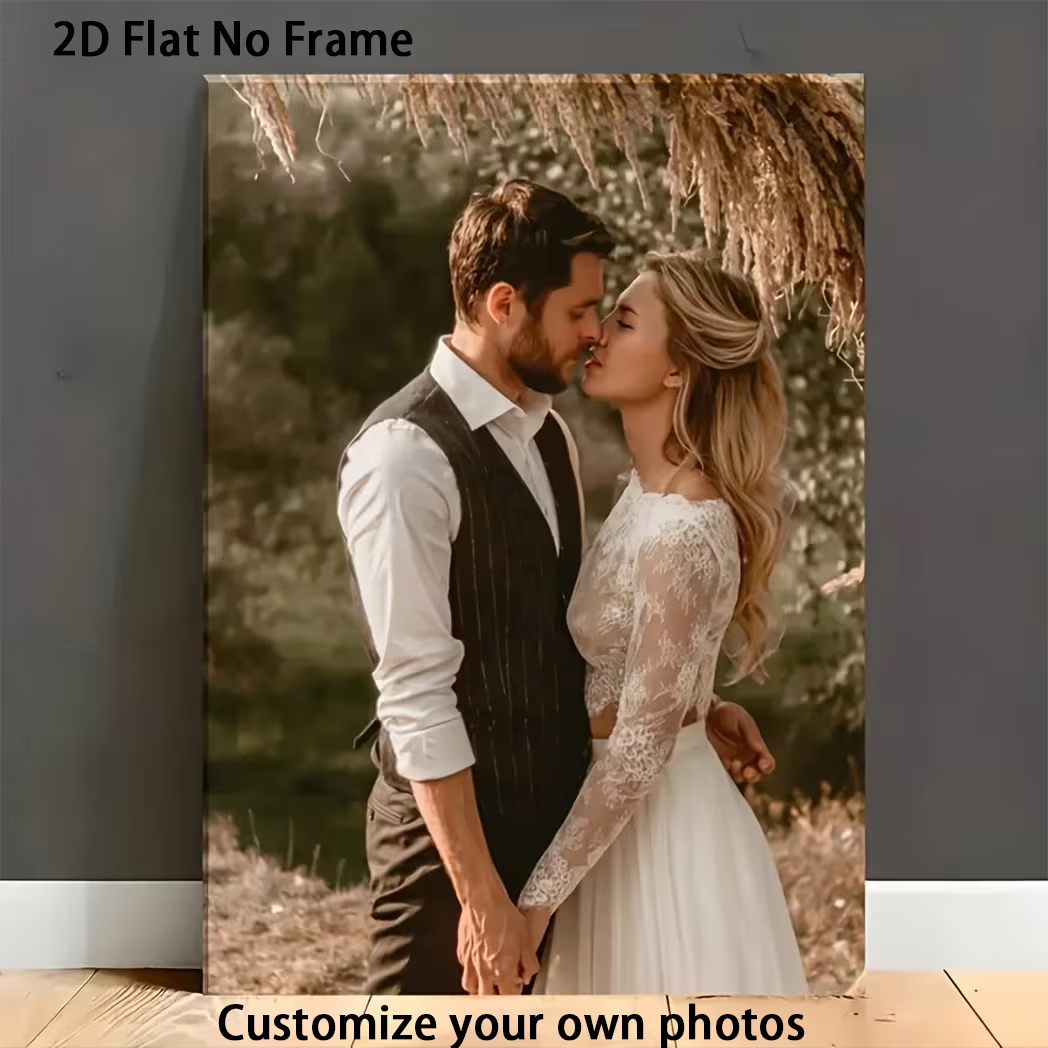 Custom Photo Canvas Poster — M - مراجعة Home Decor Xmas وسعره