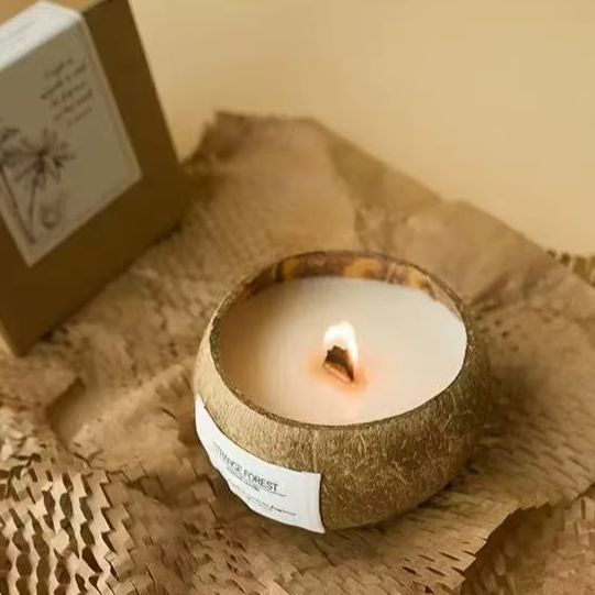 Natural Coconut Shell Scented  - مراجعة Home Decor Essentials وسعره