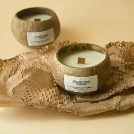 Natural Coconut Shell Scented  - مراجعة Home Decor Essentials وسعره