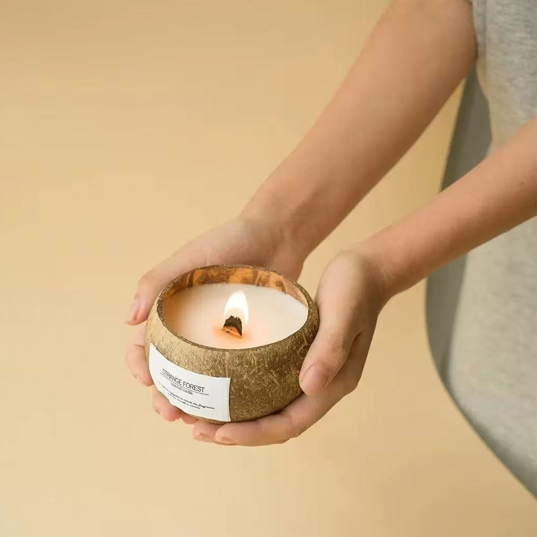 Natural Coconut Shell Scented  - مراجعة Home Decor Essentials وسعره