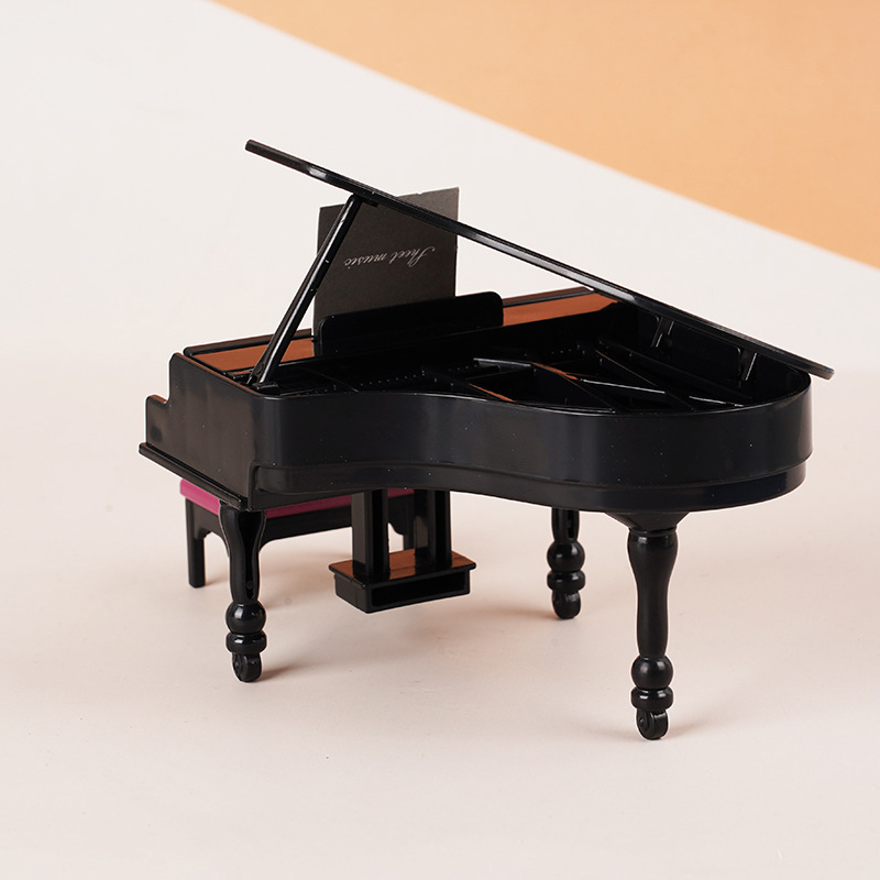 1:12 Dollhouse Miniature Piano - مراجعة Home Decor Furniture وسعره