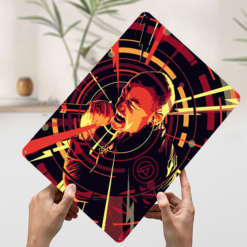 Chester Bennington Vector Art  - مراجعة Home Decor Vector وسعره