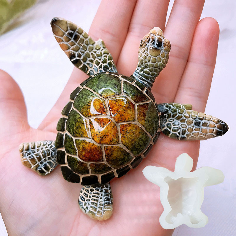 3D Sea Turtle Epoxy Resin Mold - مراجعة Home Decor Diy Ideas وسعره