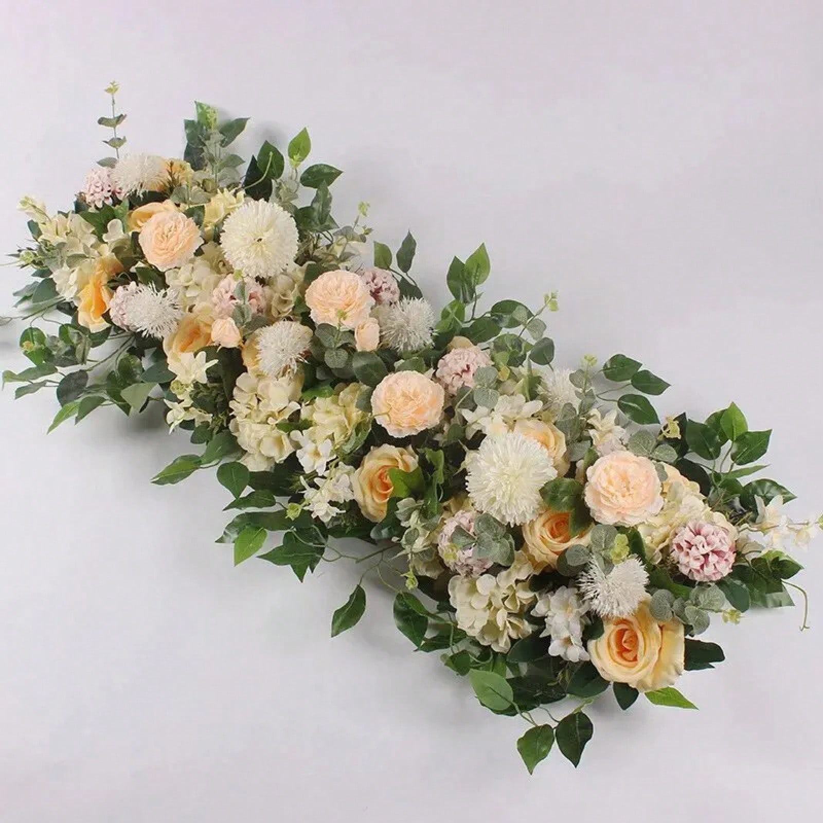 Rose Vine Flowers Wall Wedding - مراجعة Home Decor Garland وسعره