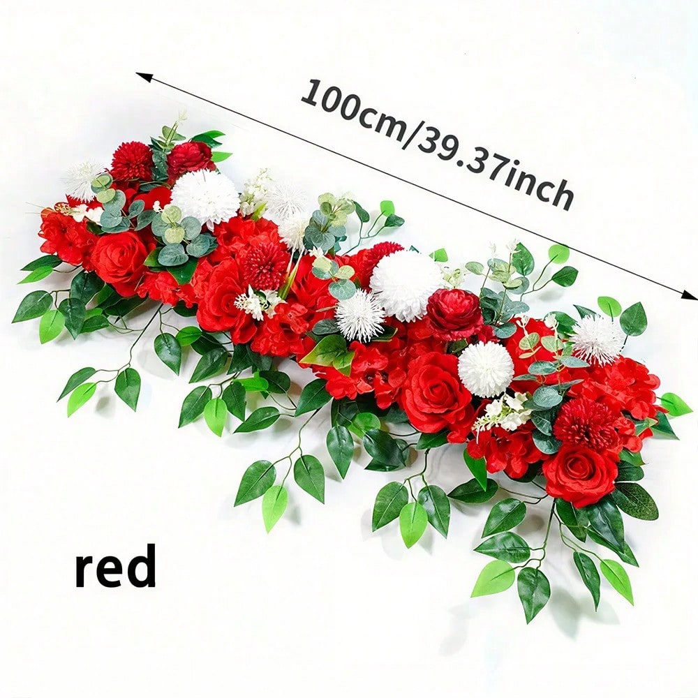 Rose Vine Flowers Wall Wedding - مراجعة Home Decor Garland وسعره