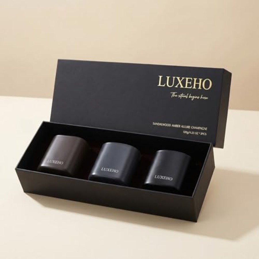 Luxury Scented Candle Set 3-Pa - مراجعة Scented Candle Set وسعره