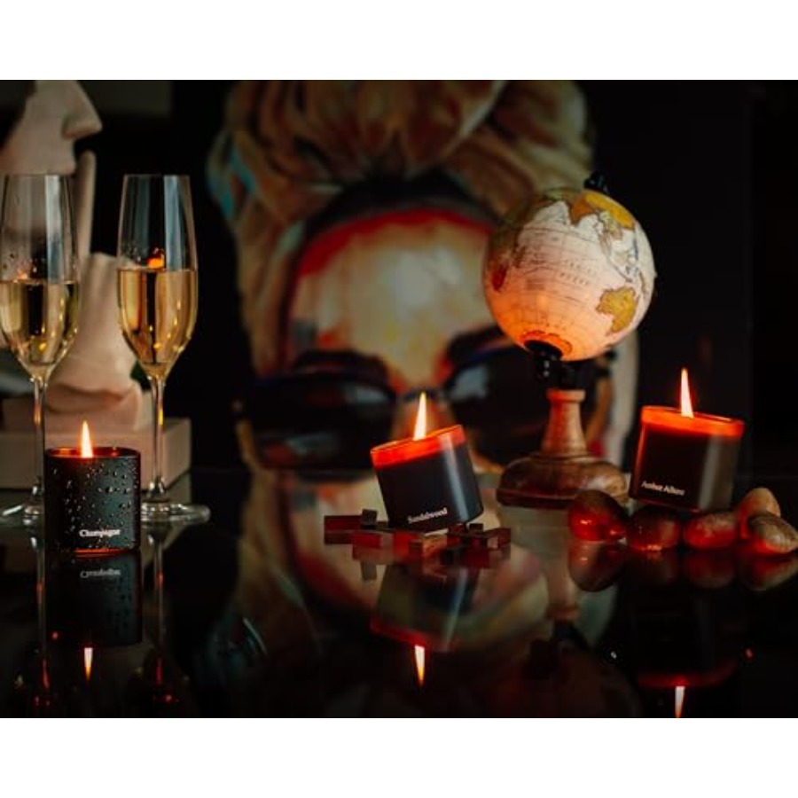 Luxury Scented Candle Set 3-Pa - مراجعة Scented Candle Set وسعره