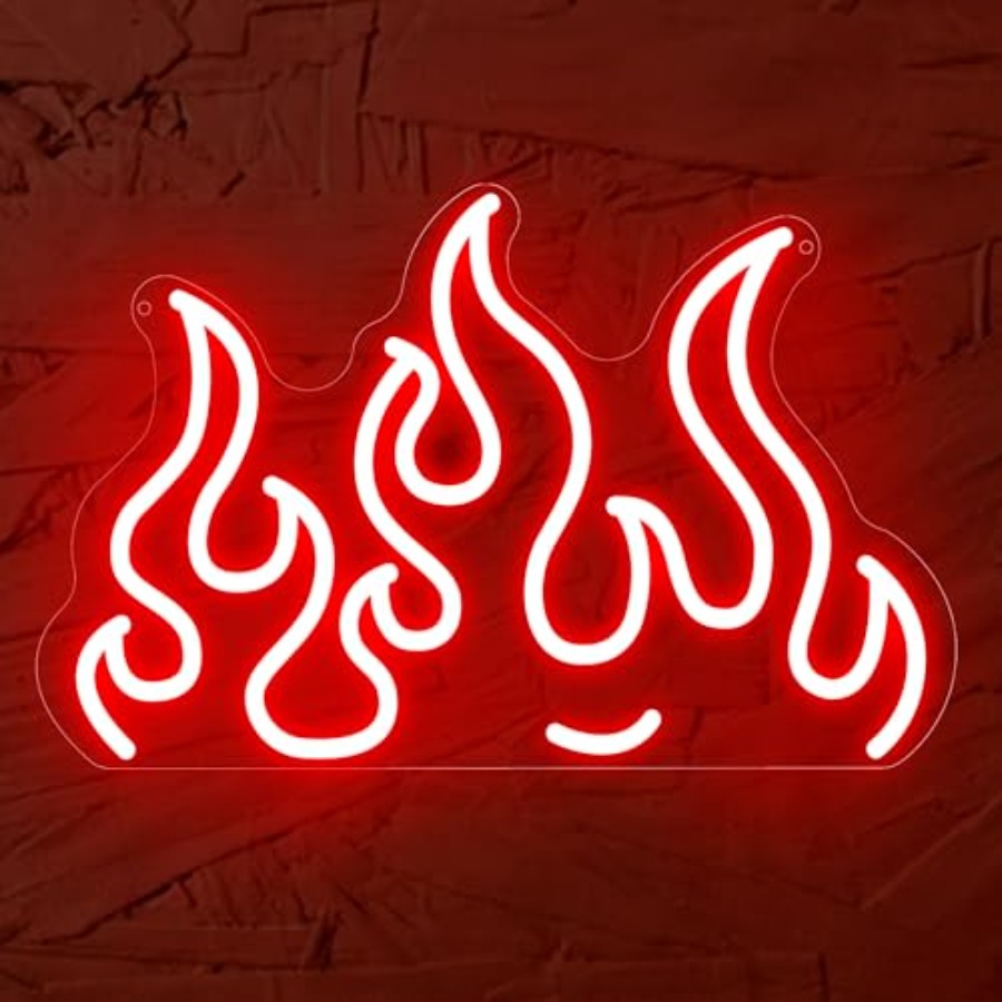 Neon Sign LED Wall Light for G - مراجعة Home Decor Games وسعره