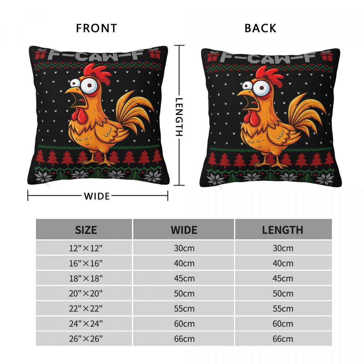 F-Caw-F Funny Chicken Humor Qu - مراجعة Home Decor Quotes Ideas وسعره