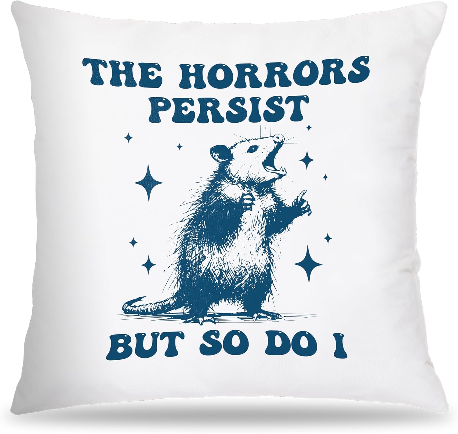 Opossum Pillowcase, The Horror - مراجعة Home Decor Quotes Ideas وسعره