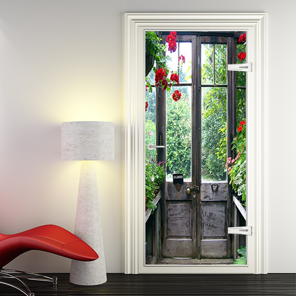 Modern Door Sticker Simulate G - مراجعة Home Decor On Sale وسعره