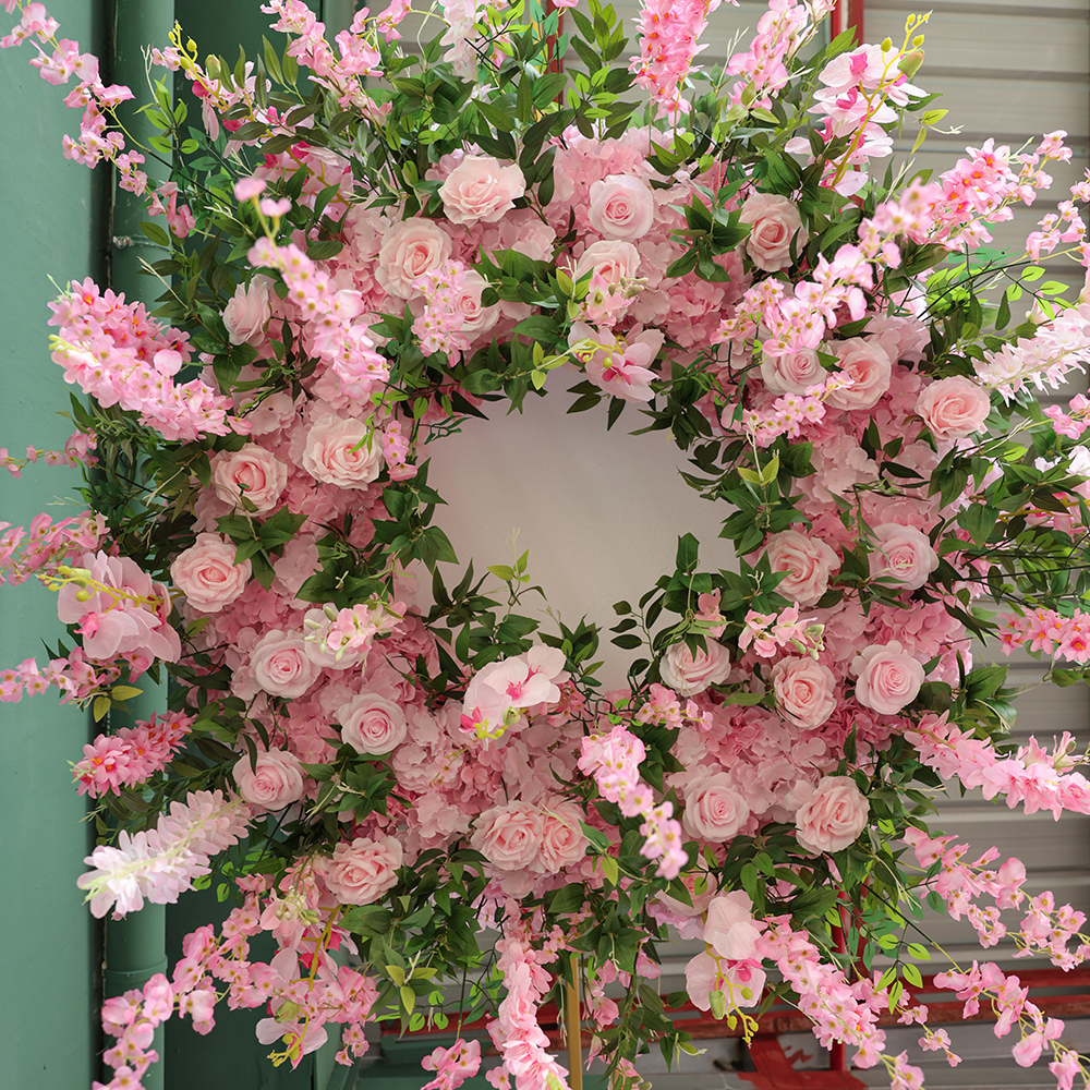 Ceiling Circle Flower W120cm P - مراجعة Home Decor Garland وسعره