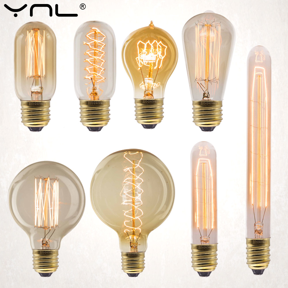 E27 Retro Edison Bulb 220V 40W - مراجعة Home Decor Reviews وسعره