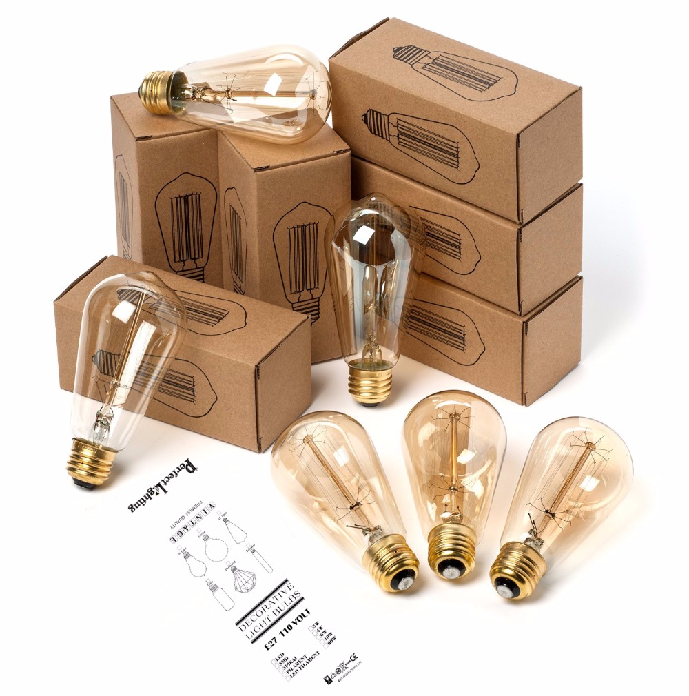 E27 Retro Edison Bulb 220V 40W - مراجعة Home Decor Reviews وسعره