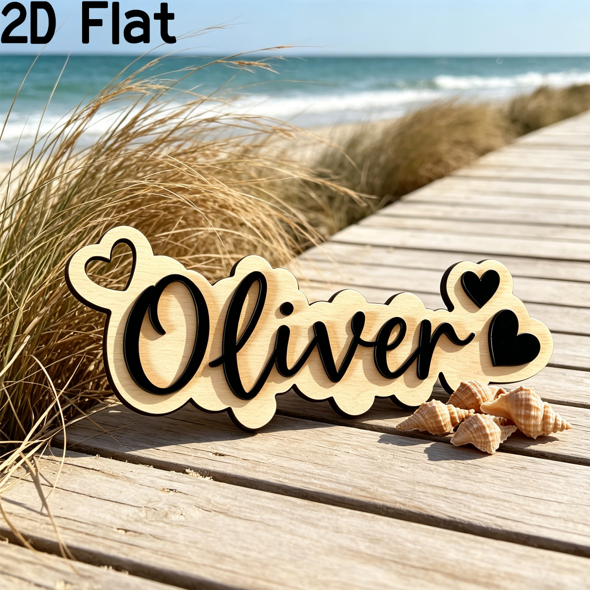 1Pc Custom Love Decor Wooden A - مراجعة Home Decor Diy وسعره