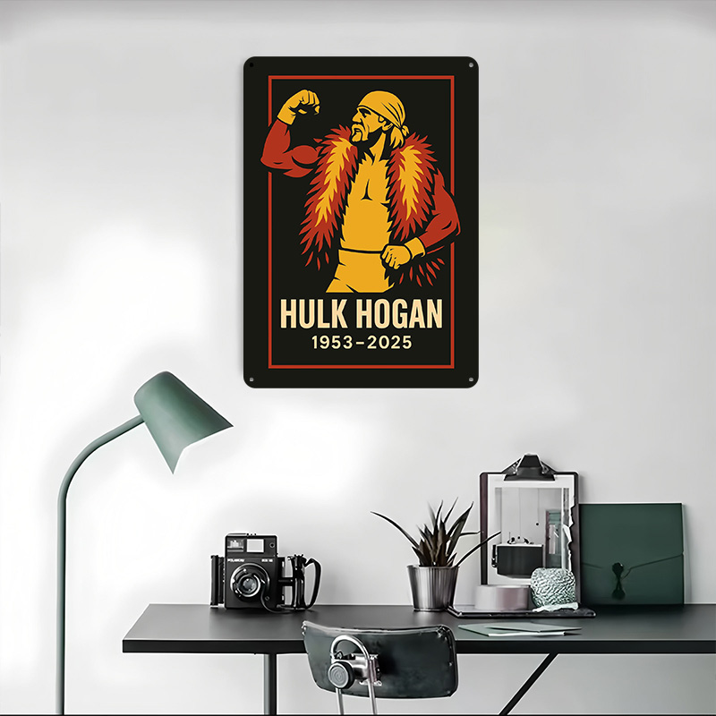 Hulk Hogan Vector Portrait Pri - مراجعة Home Decor Vector وسعره
