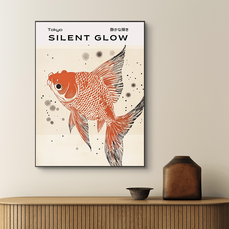 Japanese Ukiyo-e Style Fuji Mo - مراجعة Home Decor Japandi Style وسعره