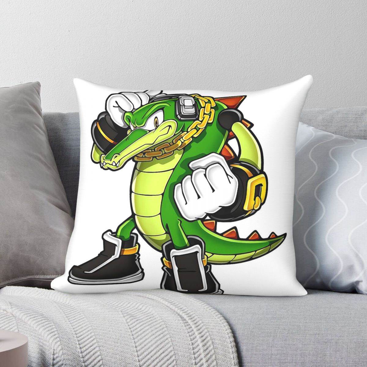 Vector The Crocodile Square Pi - مراجعة Home Decor Vector وسعره