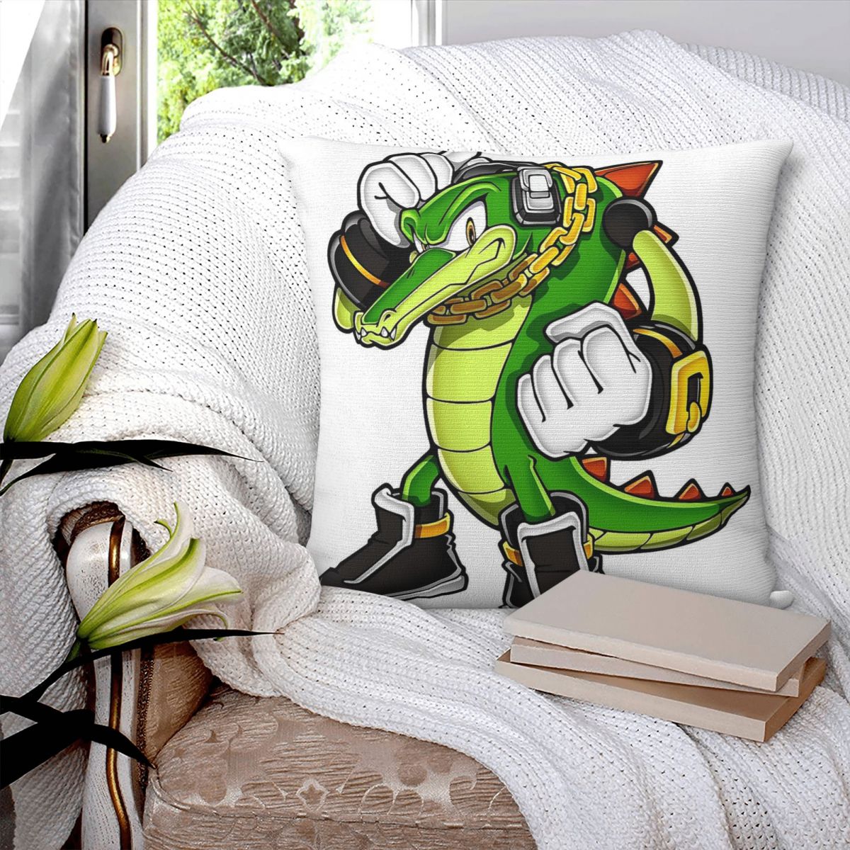 Vector The Crocodile Square Pi - مراجعة Home Decor Vector وسعره