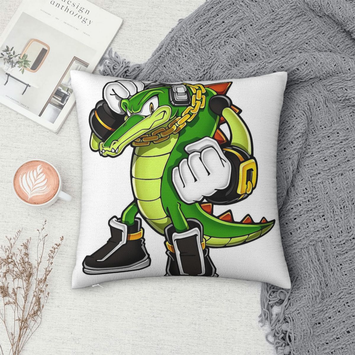 Vector The Crocodile Square Pi - مراجعة Home Decor Vector وسعره