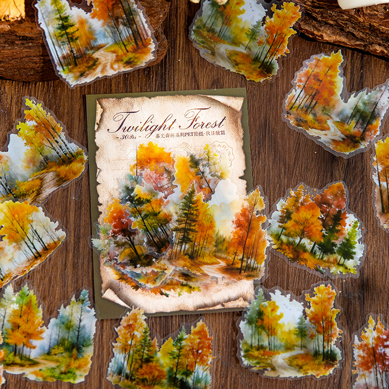30 sheets Ins Landscape Materi - مراجعة Home Decor On Sale وسعره
