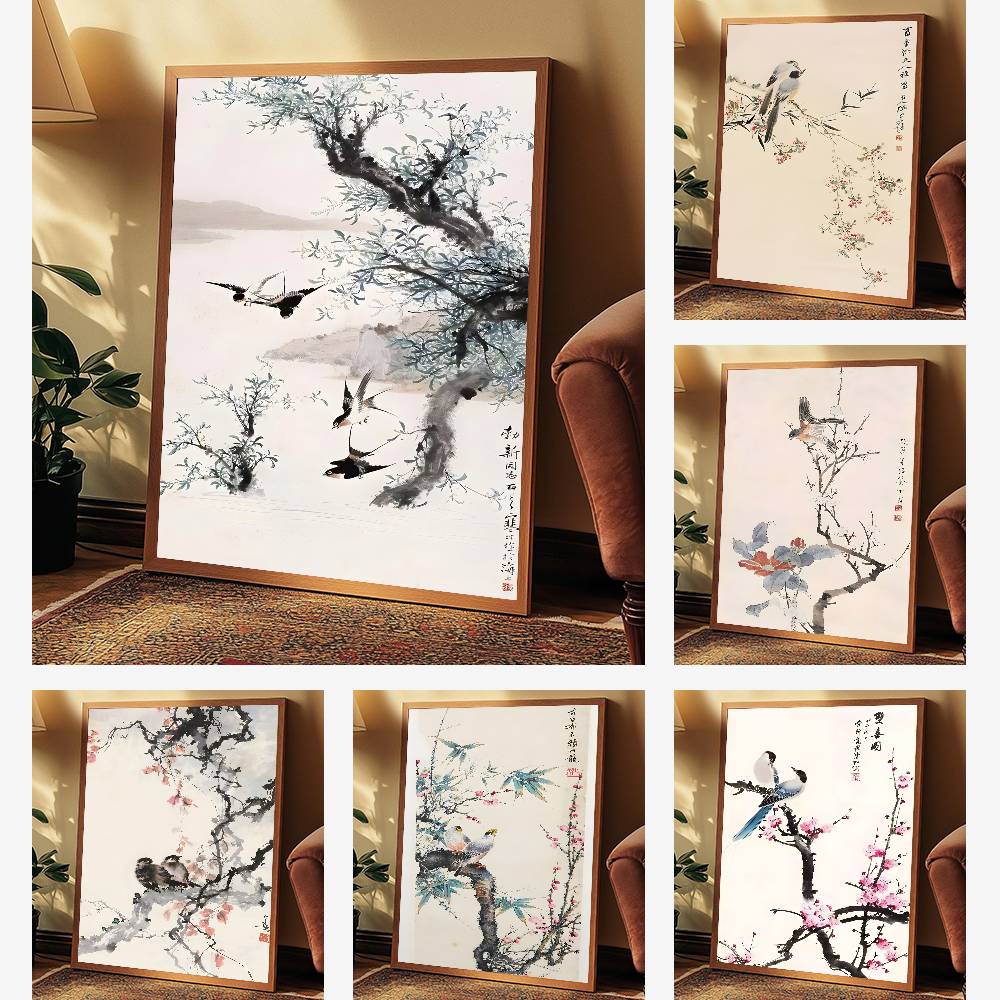 1pc frameless ChineseStyle Flo - مراجعة Home Decor Reviews وسعره
