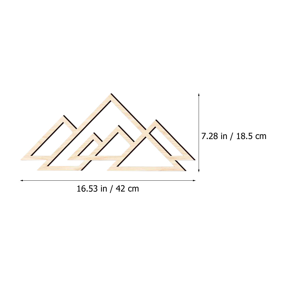 Wooden Wall Decor Mountain Sha - مراجعة Home Decor Wall Panels وسعره