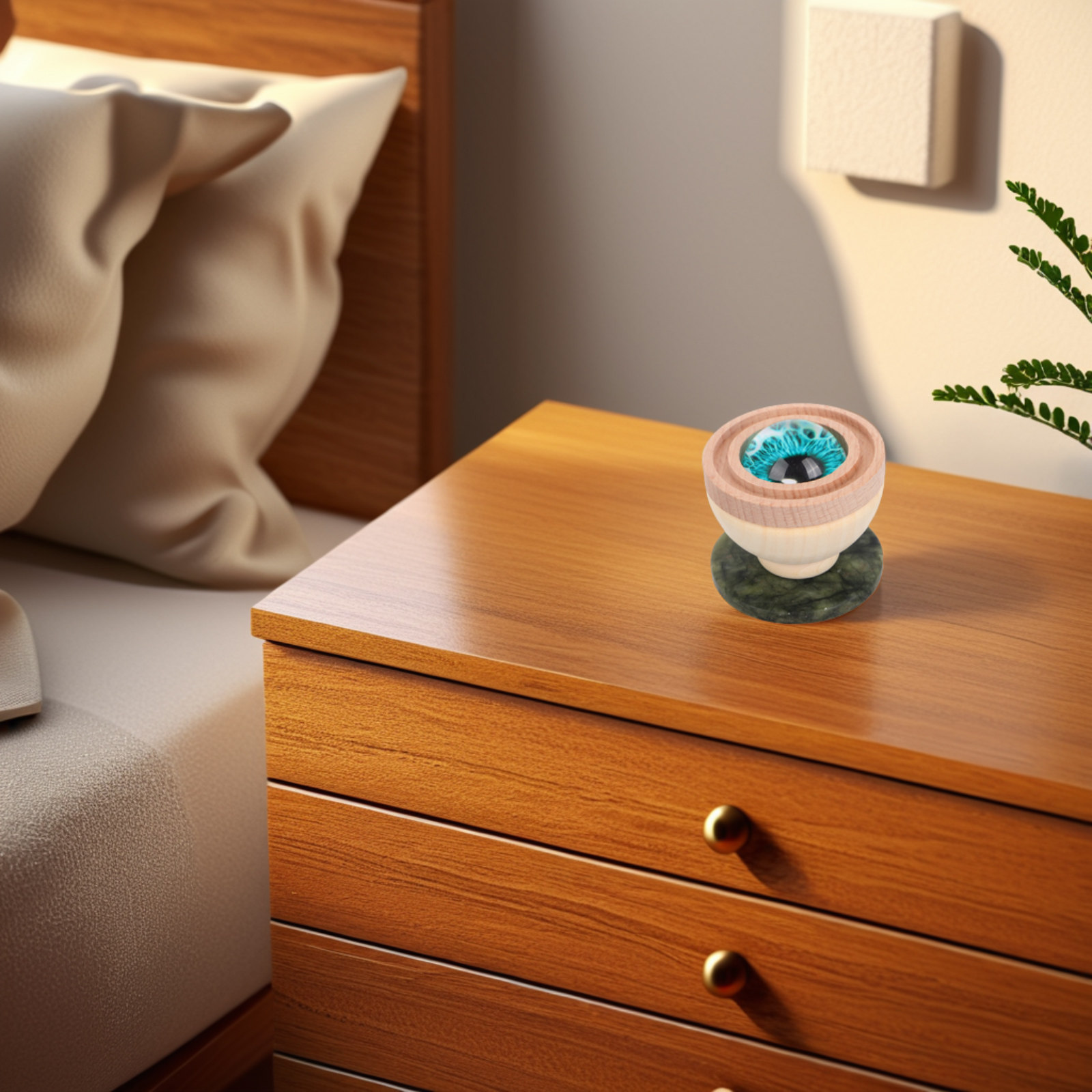 Large Eye Wooden Aroma Diffuse - مراجعة Home Decor Essentials وسعره