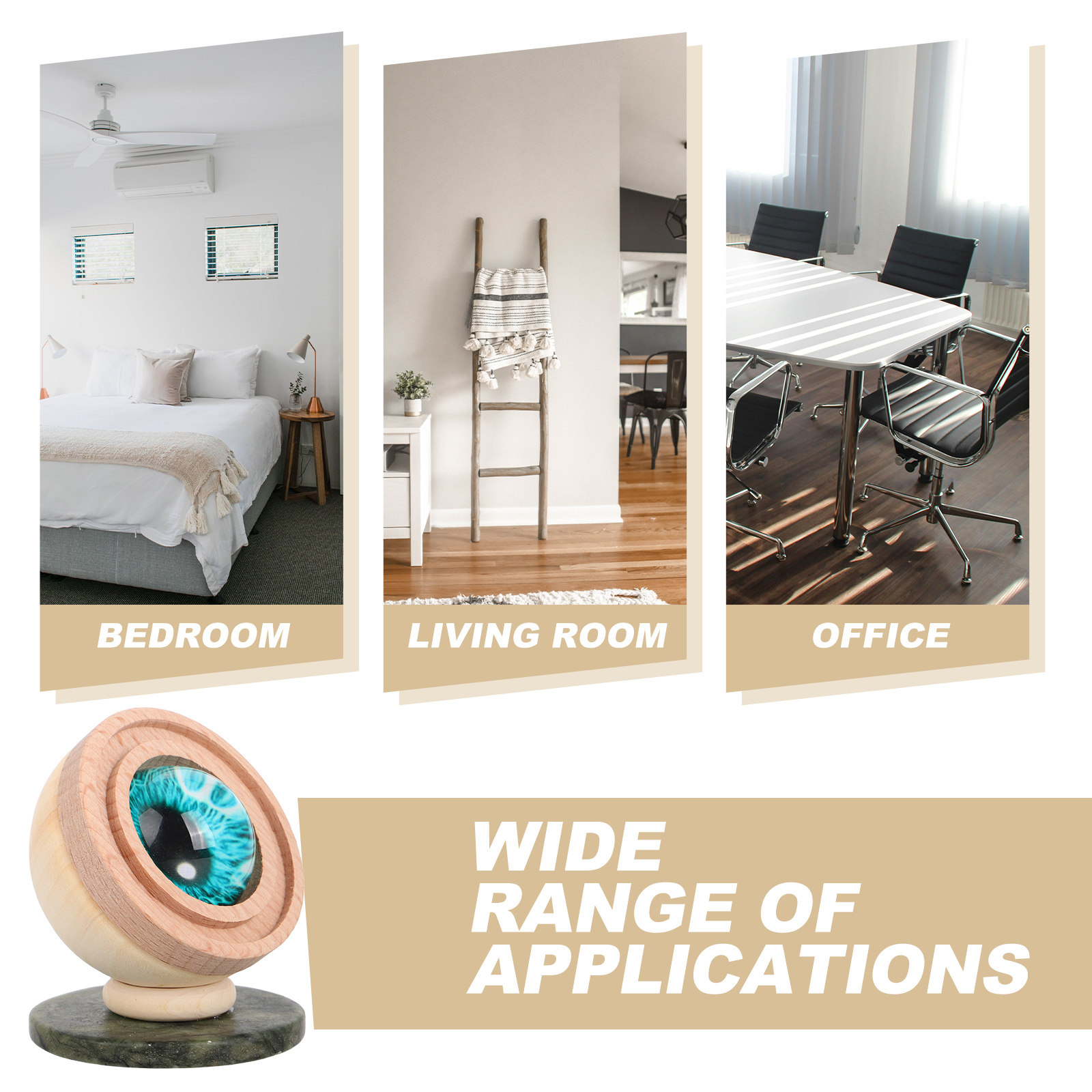 Large Eye Wooden Aroma Diffuse - مراجعة Home Decor Essentials وسعره