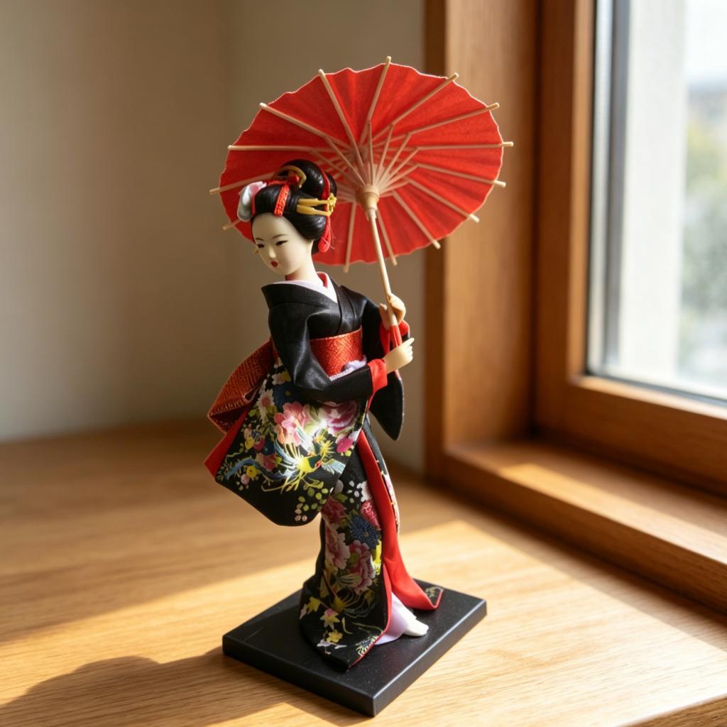 Decorative Figure Japanese Gei - مراجعة Home Decor Japandi Style وسعره