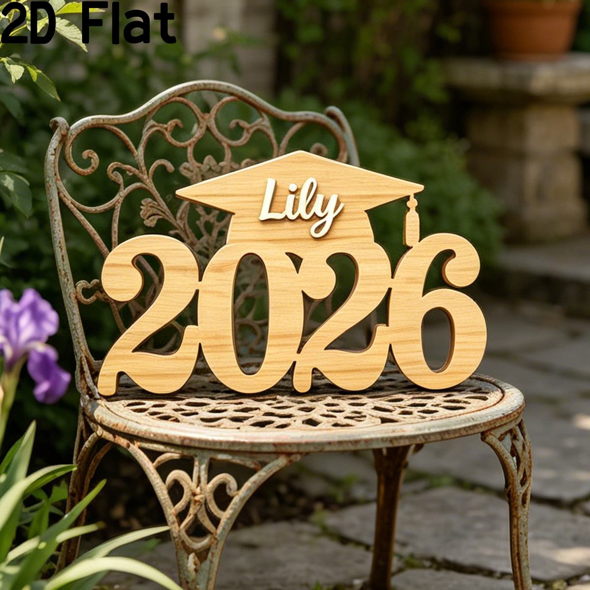 1Pc Custom Name Wooden Acrylic - مراجعة Home Decor Diy وسعره