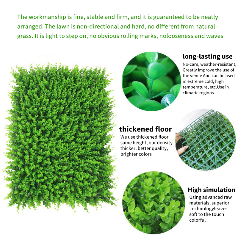 Artificial Plant Wall Panel, F - مراجعة Home Decor Wall Panels وسعره
