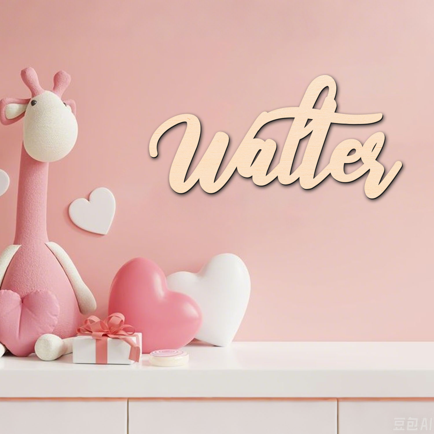 1pc Personalized Wooden Name S - مراجعة Home Decor Xmas وسعره
