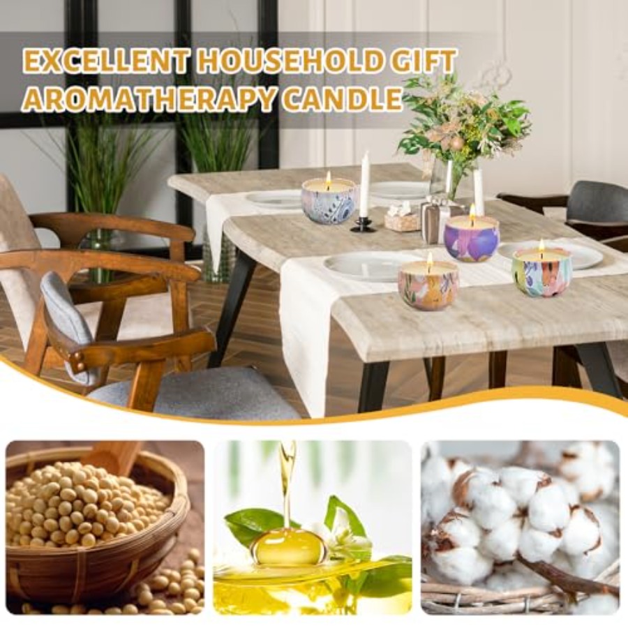 Scented Candles Gifts Set 48 P - مراجعة Scented Candle Set وسعره