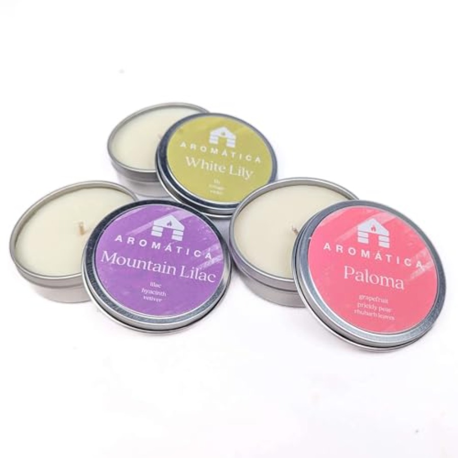 Bluecorn Aromática Scented Can - مراجعة Scented Candle Set وسعره