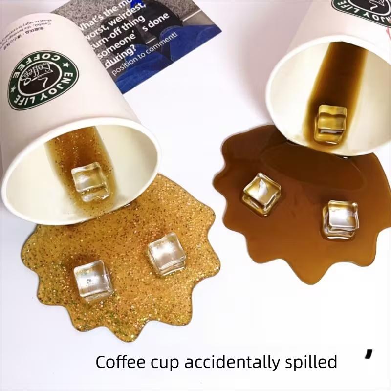 【Beautiful】1pc Overturned Coff - مراجعة Home Decor Games وسعره