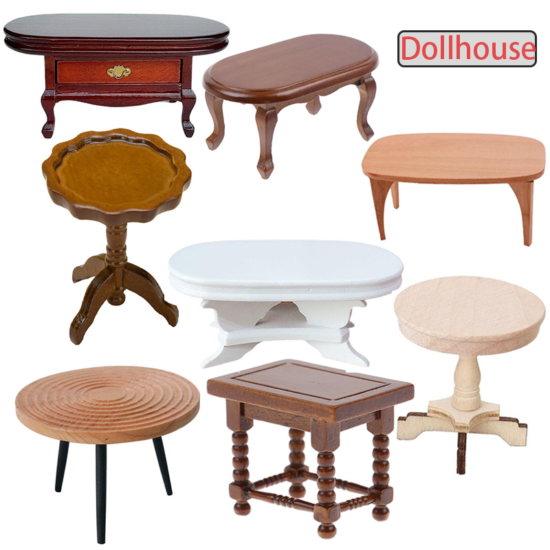 1:12 Dollhouse Miniature Round - مراجعة Home Decor Games وسعره
