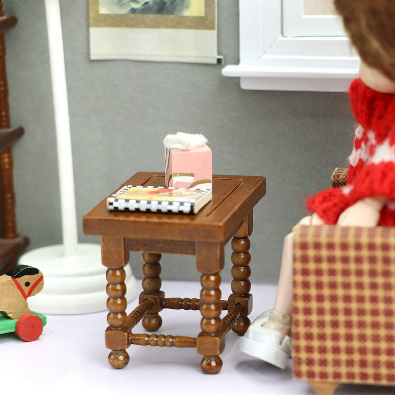 1:12 Dollhouse Miniature Round - مراجعة Home Decor Games وسعره