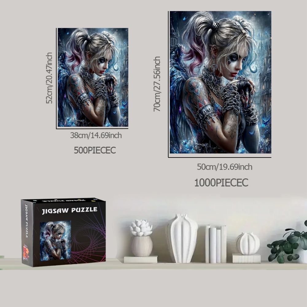 Wings & Tattoos 500pcs/1000pcs - مراجعة Home Decor Games وسعره