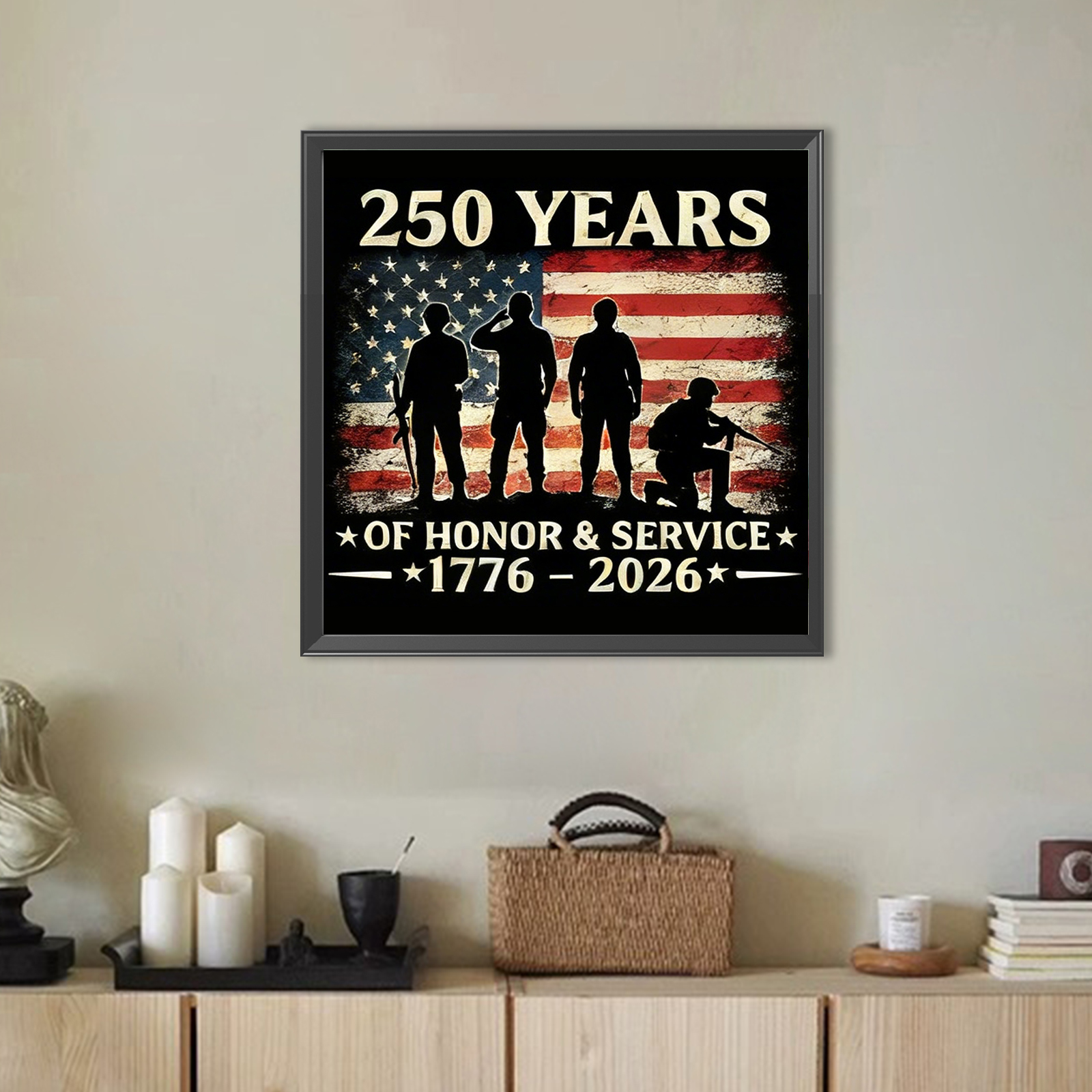 US 250th Anniversary Full DIY  - مراجعة Home Decor Diy Ideas وسعره