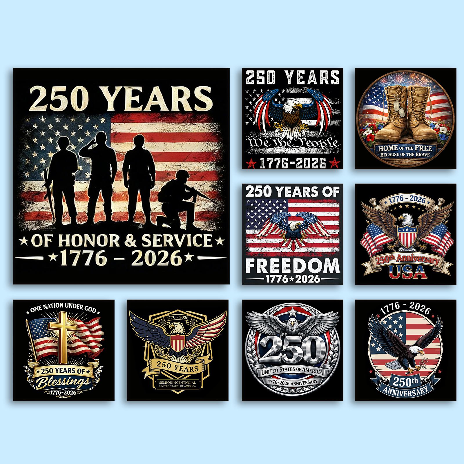 US 250th Anniversary Full DIY  - مراجعة Home Decor Diy Ideas وسعره